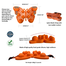 Load image into Gallery viewer, Made of food-grade silicone, not too hard, or too soft, ensures cushion strength and support qualities are retained under continued load bearing; ventilation holes enhance air circulation to keep your back cool and dry