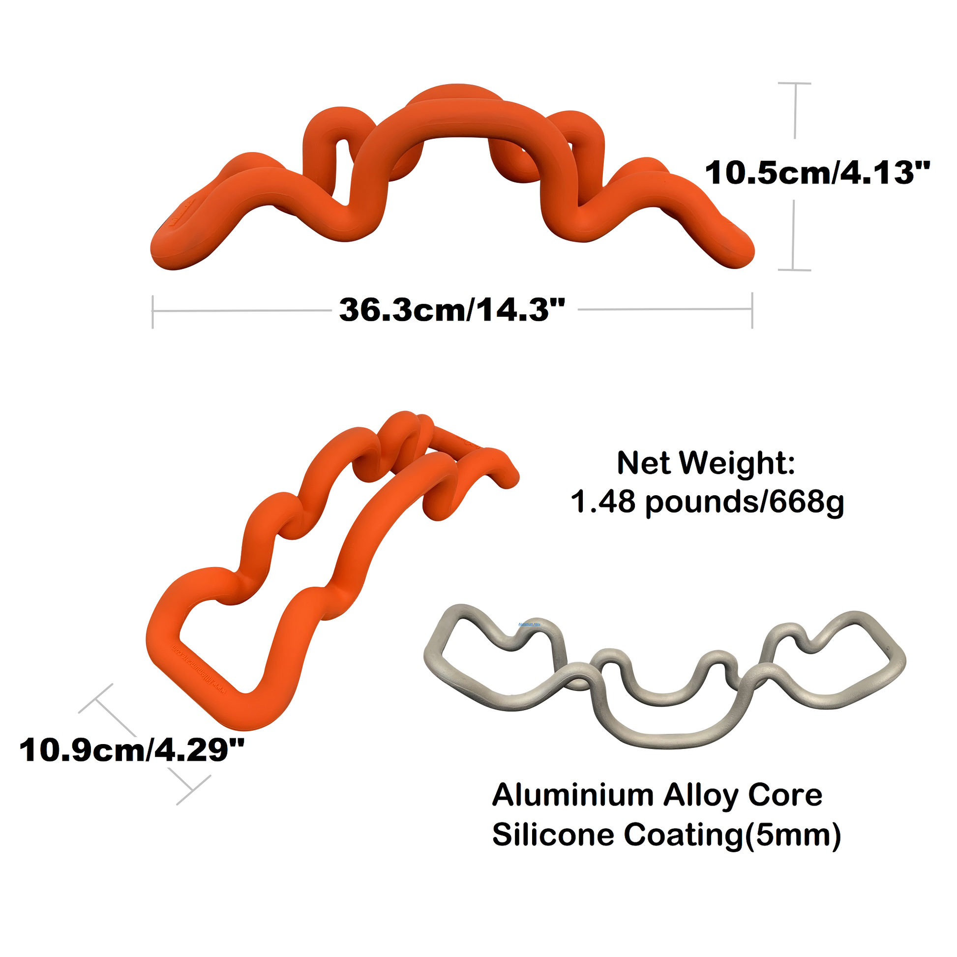 LittleMum Back Deep Tissue Massager dimensions and aluminum core